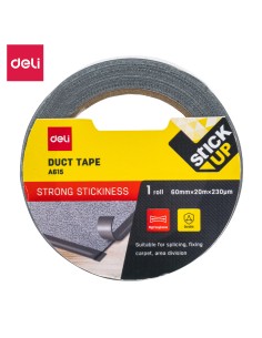 Duct Tape DELI 60mm*20m*230μm 1 roll black