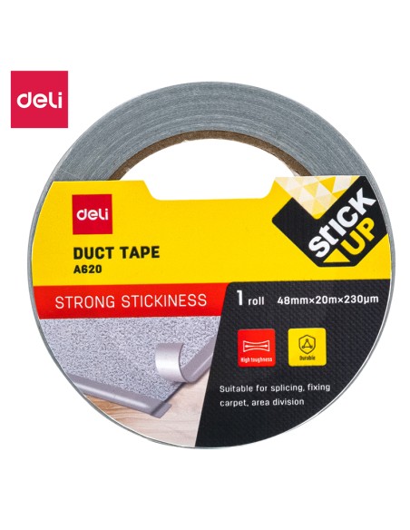 Tekstiilteip DELI 48mm x20m 230mic hall