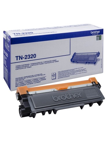 Toonerikassett Brother TN2320, Black, Suure Mahtega