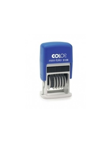 Numberer Colop Mini-Folio S 126 (6 numbers)