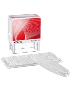 Tempel Colop Printer P20SET iselaotatav (14x38mm) 4-rida
