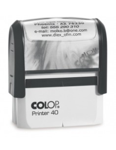 Stamp Colop Printer P40 23x59mm