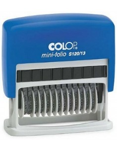 Numberer Colop Mini-Folio S 120/13 (13 numbers)