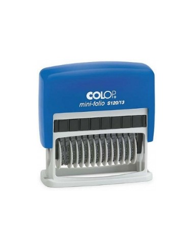 Numberer Colop Mini-Folio S 120/13 (13 numbers)