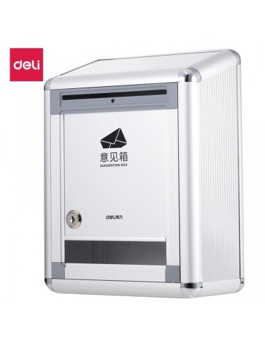 Postkast DELI 50804 alumiinium