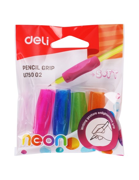 Pencil grip Deli 4 colors/opp bag Deli