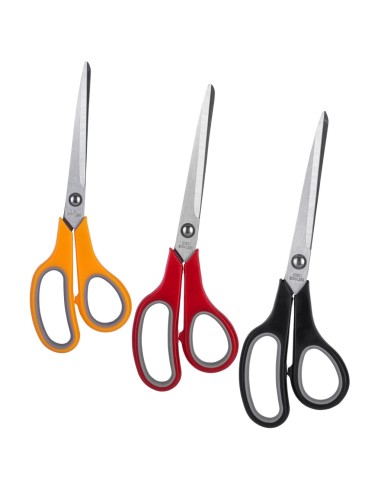 Käärid DELI 38369 23cm soft touch, assortii