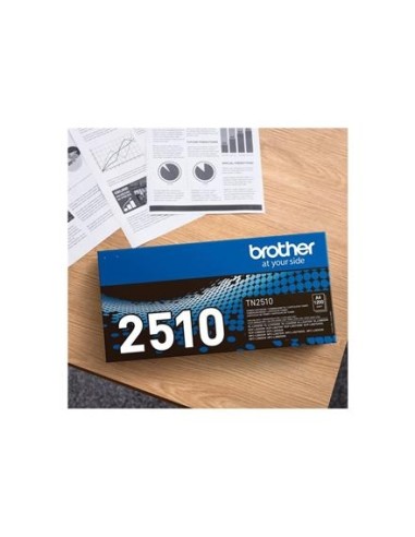 Toonerikassett Brother TN2510, Black, Suuremahuline