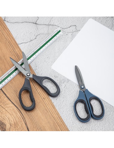 Scissors 170mm BLUE/GREY