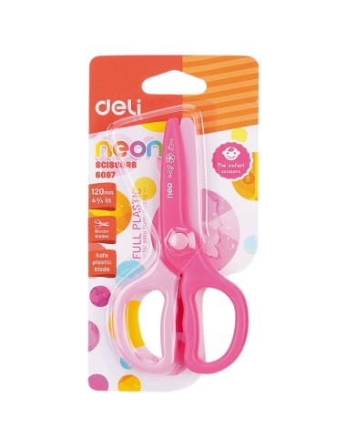 Plastic Scissors 120mm Safe