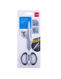 Käärid DELI 6058 17.5cm soft touch assortii 2