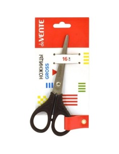 Käärid deVENTE Gross 16cm mustad blistris