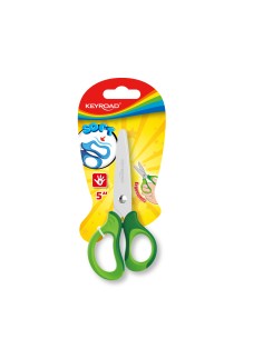 Käärid Keyroad 13cm, lastele, pehme käepide, ergonoomilised 2