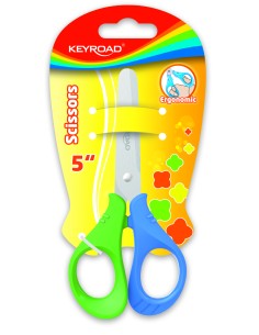 Käärid Keyroad 13cm, lastele, ergonoomilised