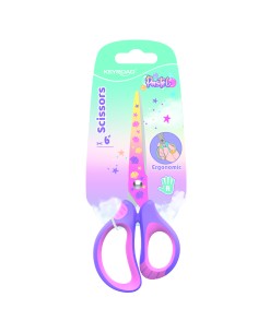 Käärid Keyroad 15.5cm, pastell, ergonoomilised 2