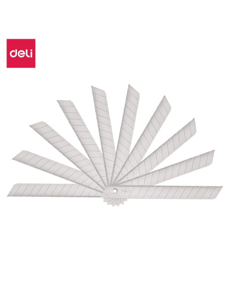 Cutter Blade 13 snap-off blades SILVER