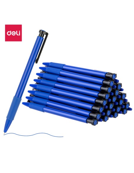 Pastapliiats DELI 6546S 0.7mm sinine
