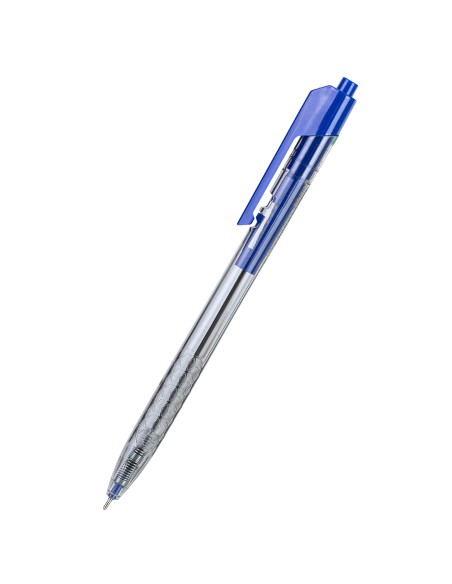 Pastapliiats Deli Arrow 0.7mm nupuga sinine