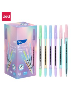 Ball Point Pen DELI Bullet tip:0.7mm Blue