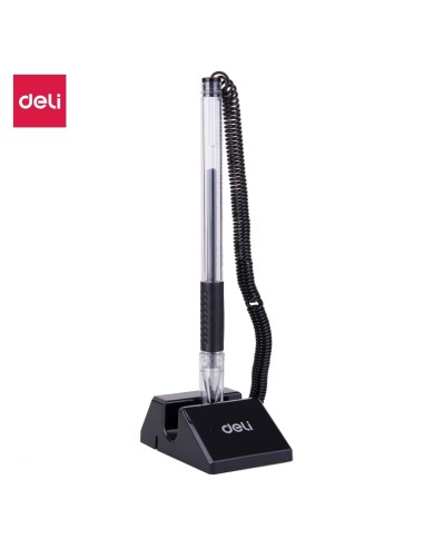 Desk Pen Stand Deli 0.5mm black