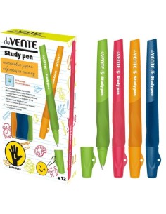 Pastapliiats deVente Study Pen vasakukäelistele 0.7mm assortii