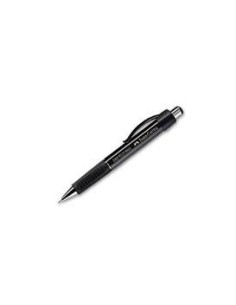 Faber-Castell Grip Plus Ball ballpoint pen, large-capacity refill M blue, barrel colour black metallic 