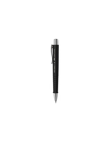Pastapliiats Faber-Castell Poly Ball 1,0mm, must korpus