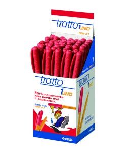 Ballpoint pen Fila TRATTO 1-0.7mm red