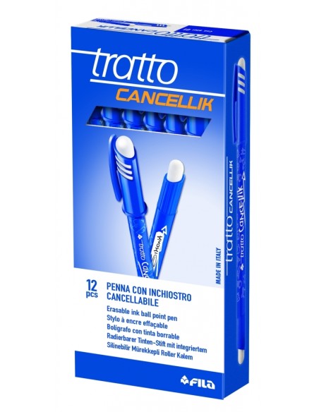 Pastapliiats Fila Tratto Cancel ink kustutav, sinine