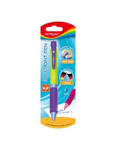 Pastapliiats pliiats Keyroad Easy Writter 1.0mm, sinine