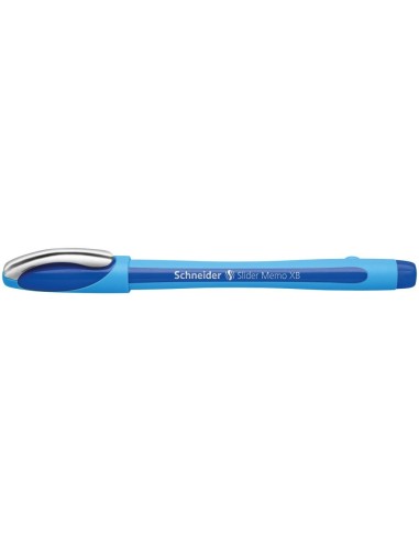 Ballpoint pen Slider Memo XB blue