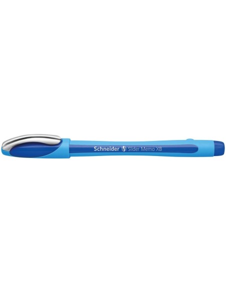 Ballpoint pen Slider Memo XB blue