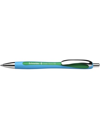 Ballpoint pen Slider Rave green Refill Slider 755 XB green