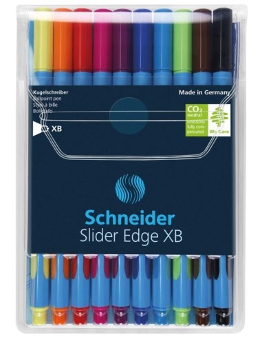 Ballpoint pen Schneider Slider Edge XB 10pcs (O)