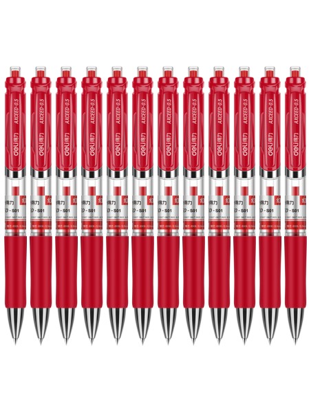 Gel Pen Deli Bullet tip: 0.5mm Deli
