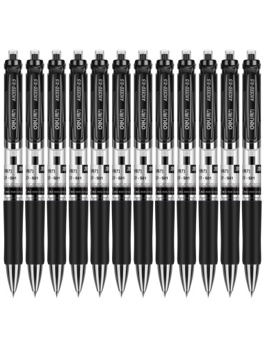 Gel Pen Deli Bullet tip: 0.5mm Deli