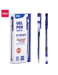 Gel Pen Bullet tip:0.5mm BLUE