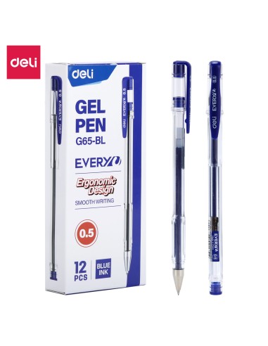 Gel Pen Bullet tip:0.5mm BLUE
