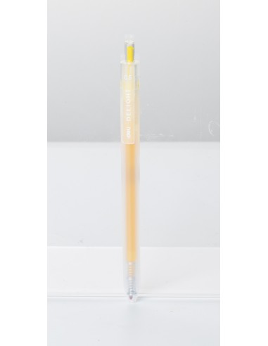 Gel Pen Bullet tip：0.5 mm Yellow