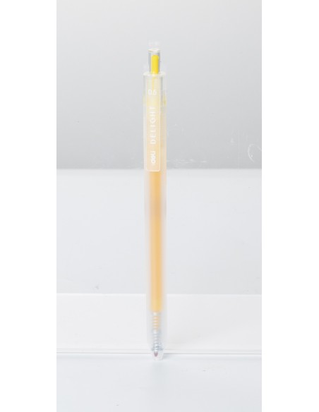 Gel Pen Bullet tip：0.5 mm Yellow