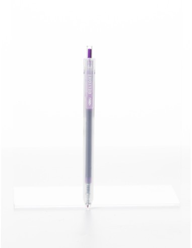 Gel Pen Bullet tip：0.5 mm Purple