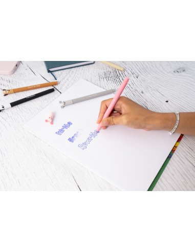 Gel roller Erase it! Panda erasable blue