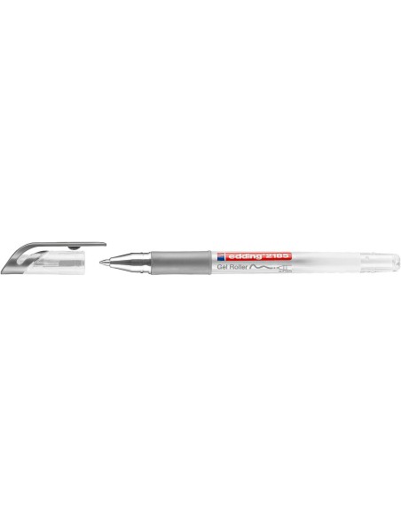 edding 2185 gel roller silver