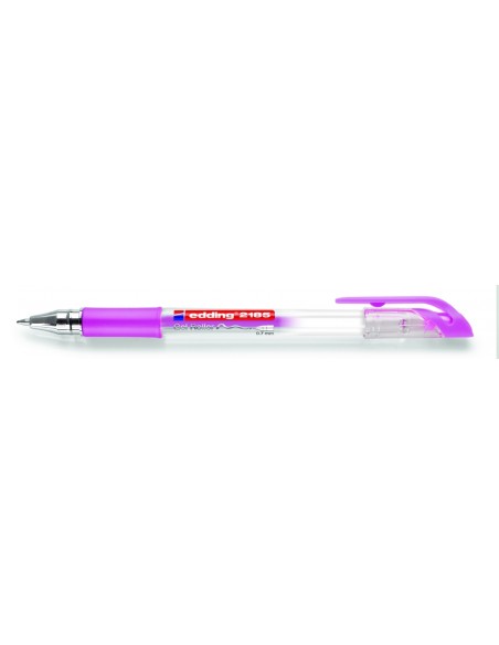 edding 2185 gel roller pink metallic