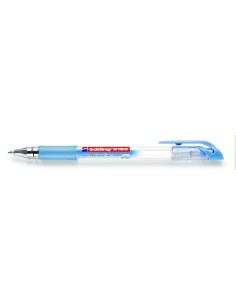 edding 2185 gel roller light blue