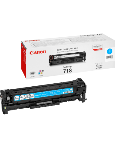 Canon toner CRG-718 cyan 2661B002