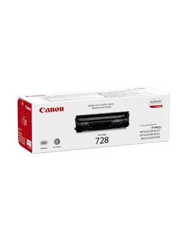 Toonerikassett Canon CRG-728, Black, Suure Mahtuvusega
