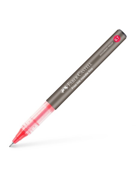 Roller Free Ink Needle 0.7 red