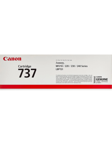 Tooner Canon 737 must (2400lk)