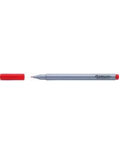 Tindipliiats Faber-Castell Finepen GRIP 0.4, geranium red light
